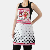 Tablier Cute Kawaii confiture et pain grillé (Insitu)