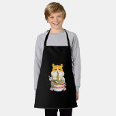 Tablier Cute Kawaii Hamster Ramen Anime (Porté)