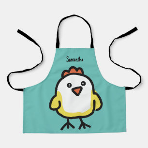 Tablier Cute Kawaii poulet au poulet