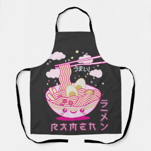Tablier Cute Kawaii Ramen Anime nouilles Ramen Filles, Ado