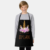 Tablier Cute Kids nom Unicron (Porté)