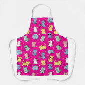 Tablier Cute Kitty Chat Motif Apron (Recto)