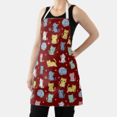 Tablier Cute Kitty Chat Motif Apron (Insitu)