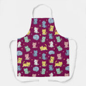 Tablier Cute Kitty Chat Motif Apron (Recto)