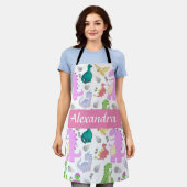 Tablier Cute Little Dino Toddler (Porté)