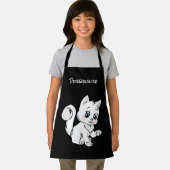 Tablier Cute Little Kitten Amoureux des chats Enfants Pers (Insitu)