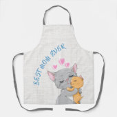 Tablier Cute maman chat Apron, cadeau de jour des mères Me (Recto)