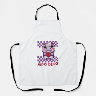 Tablier Cute Moo Deng Hippo _ Baby Hippo Débardeur_1