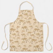 Tablier Cute Motif australien Kangaroo (Recto)
