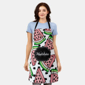 Tablier Cute Motif Watermelon (Porté)
