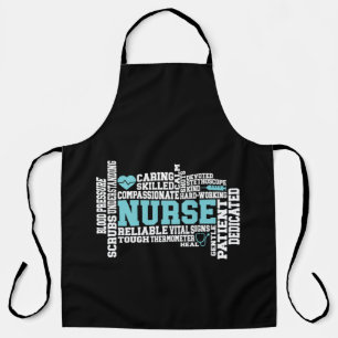 Tablier Cute Nurse RN LVN École de soins infirmiers Médica