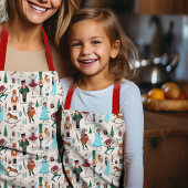 Tablier Cute Nutcracker Noël Motif de Noël