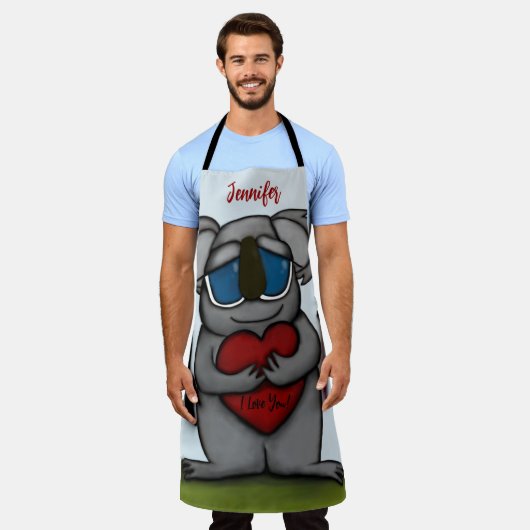 Tablier Cute Ours Koala (Porté)