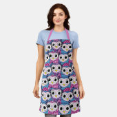 Tablier Cute Owl Motif (Porté)