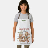 Tablier Cute pain d'épices Personnes Enfants Apron (Insitu)