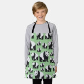 Tablier Cute Panda Motif ours (Porté)