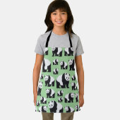 Tablier Cute Panda Motif ours (Insitu)