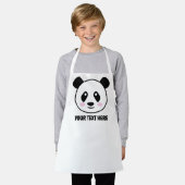 Tablier Cute panda ours dessin animé cuisine et cuisson en (Porté)