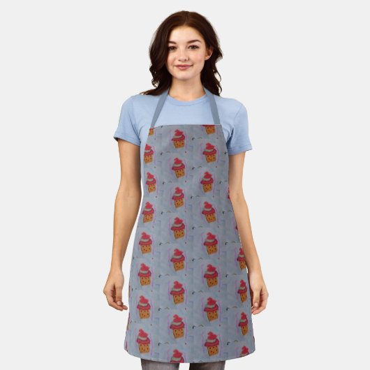 Tablier Cute pâtisserie Apron (Porté)