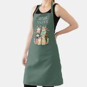 Tablier Cute Patriotics Childless Cats Ladies Vote  (Insitu)