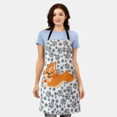 Tablier Cute Pembroke Welsh Corgi (Porté)