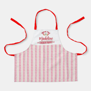 Tablier Cute personnalisable Cookie Crew Christmas Apron