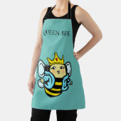 Tablier Cute Queen Bee Personnaliser Apron (Insitu)