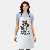 Tablier Cute Raccoon Cooking Apron – Funny Animal  (Porté)