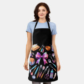 Tablier Cute Rainbow Apron Cooking Accessories  (Porté)