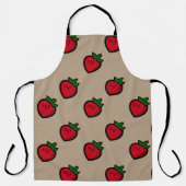 Tablier Cute Red Cartoon (Recto)