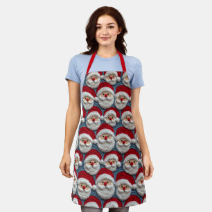 Tablier Cute santa claus motif