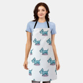 Tablier Cute Schnauzer Apron (Porté)