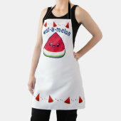 Tablier Cute Smiling Kawaii Watermelon (Insitu)