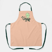Tablier Cute Vegan Mushroom (Recto)