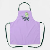 Tablier Cute Vegan Mushroom (Recto)