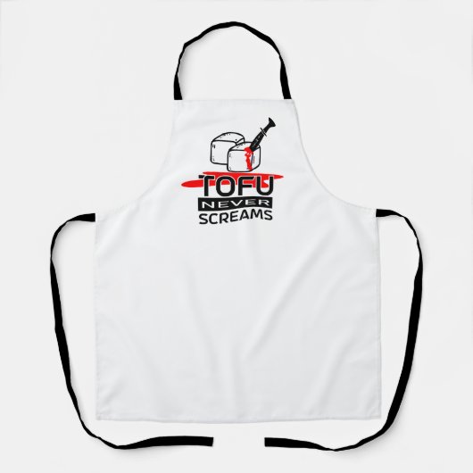 Tablier Cute Vegan Tofu (Recto)