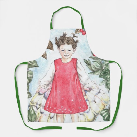 Tablier Cute Winter Fairy Apron (Recto)