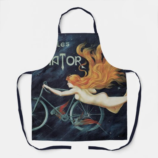 Tablier Cycles de gladiateurs, Art Nouveau Victorien Vinta (Recto)