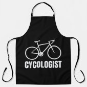 Tablier Cycologiste Funny Vélo cadeau (Recto)