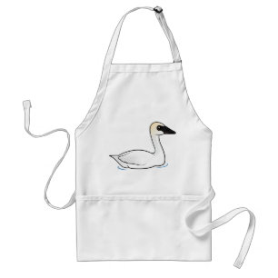 Tablier Cygne de trompettiste de Birdorable