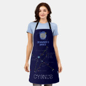 Tablier Cygnus de constellation de l'hémisphère nord (Porté)