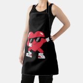 Tablier Dabbing Coeur drôle Cadeaux Valentines Jour (Insitu)