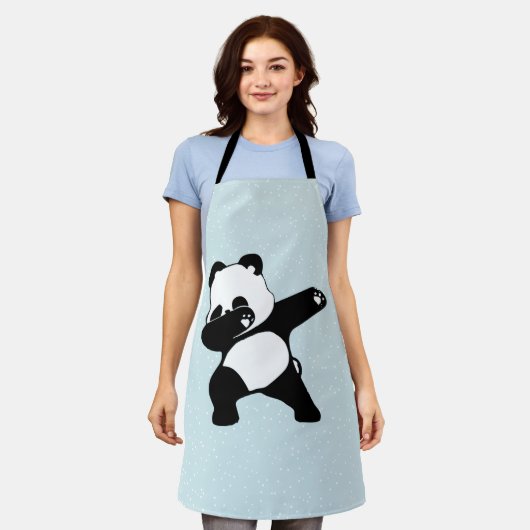 Tablier Dabbing Panda, Drôle Panda dab danse (Porté)