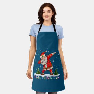 Tablier Dabbing Santa Claus Noël garçons Hommes Drôle Noël