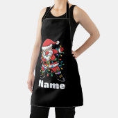 Tablier Dabbing Santa Funny Personalized Christmas Gift (Insitu)