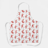 Tablier Dabing Père Noël Fun Motif de Noël (Recto)