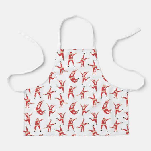 Tablier Dabing Père Noël Fun Motif de Noël (Recto)