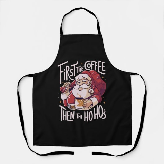 Tablier D'abord le café puis le HOHO (Recto)