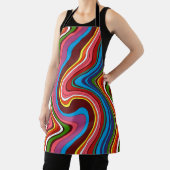 Tablier d'abstraction motif folklorique (Insitu)