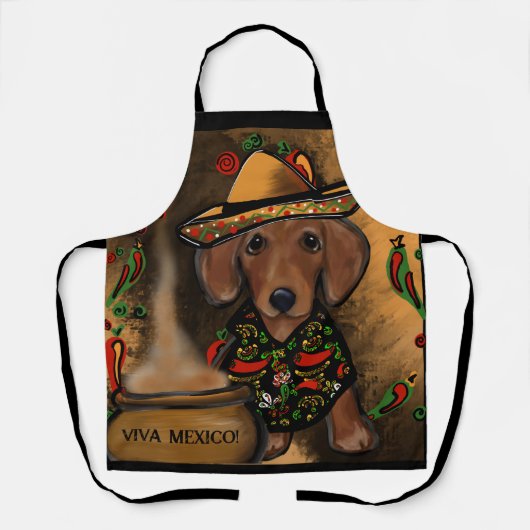 Tablier Dachshund (Recto)